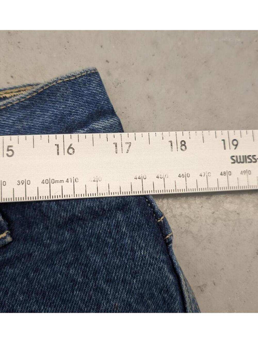 Vintage 90s PACO International Baggy Tapered Blue Jeans - Picture 8 of 8